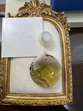 Swarovski | SCS Amber Crystal Society Earth Ornament / Suncatcher #1003284 NIB